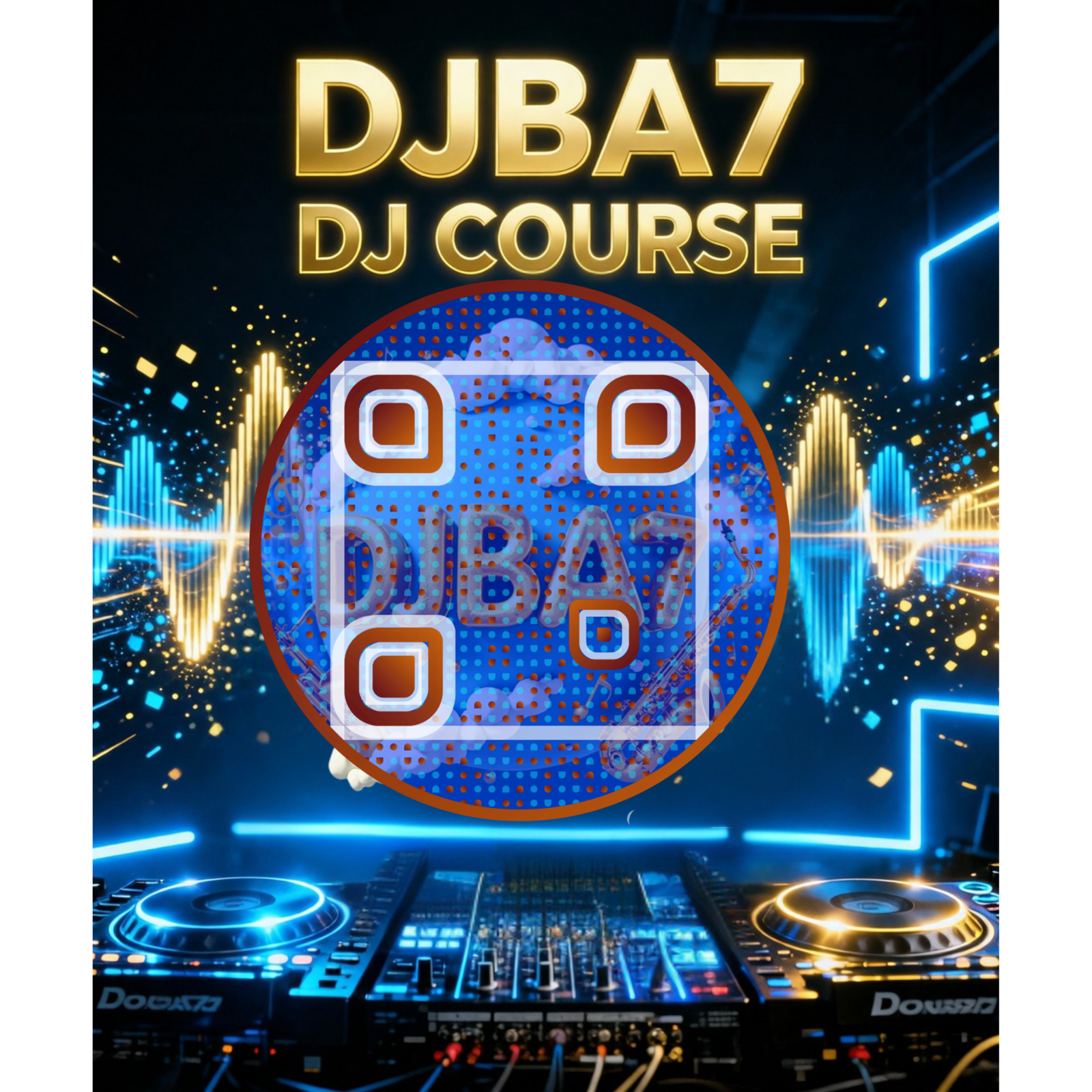 Luxuriöses QR-Code Design